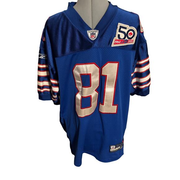 Terrell Owens Buffalo Bills Jersey with 50 Years Patch - Picture 2 of 3